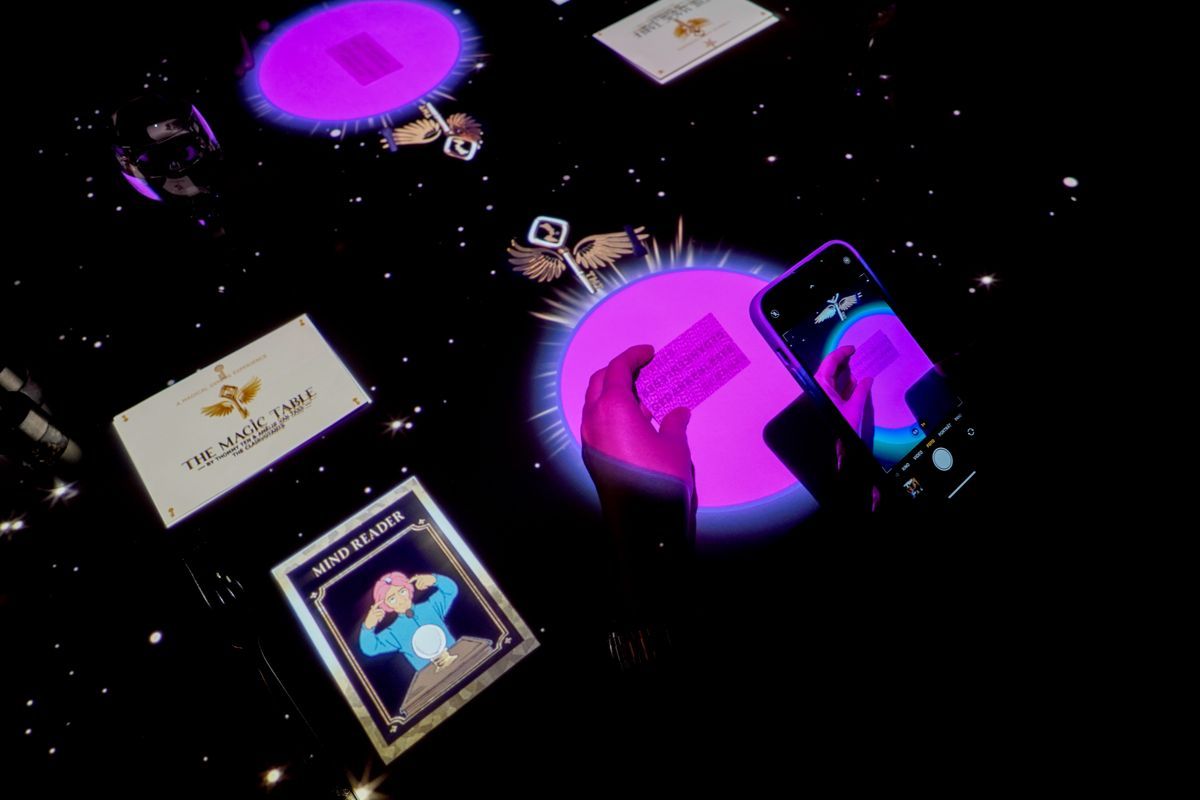 The Magic Table Dubai — guests experiencing the interactive show at Andaz The Palm